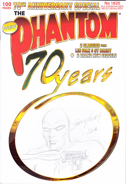 70th anniversary Sketch cover, Shane Foley 3