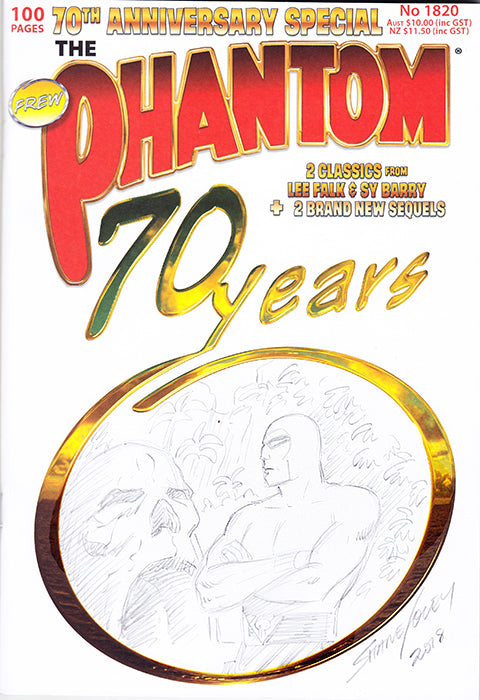 70th anniversary Sketch cover, Shane Foley 5