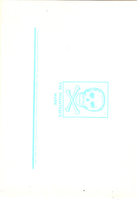 Blueline printers proof