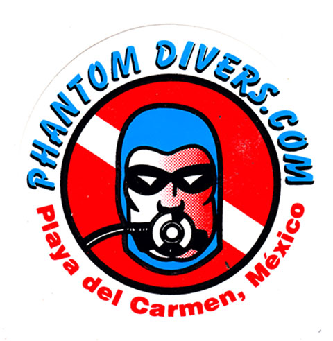 Phantom Divers Sticker
