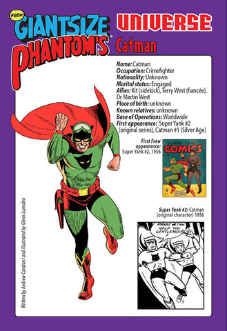 Phantom's Universe Character Card #55- Catman