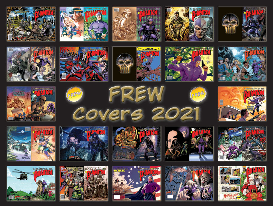 Frew's 2021 Covers – Phantom Comics