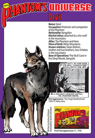 Phantom's Universe Character Card #05 - Devil