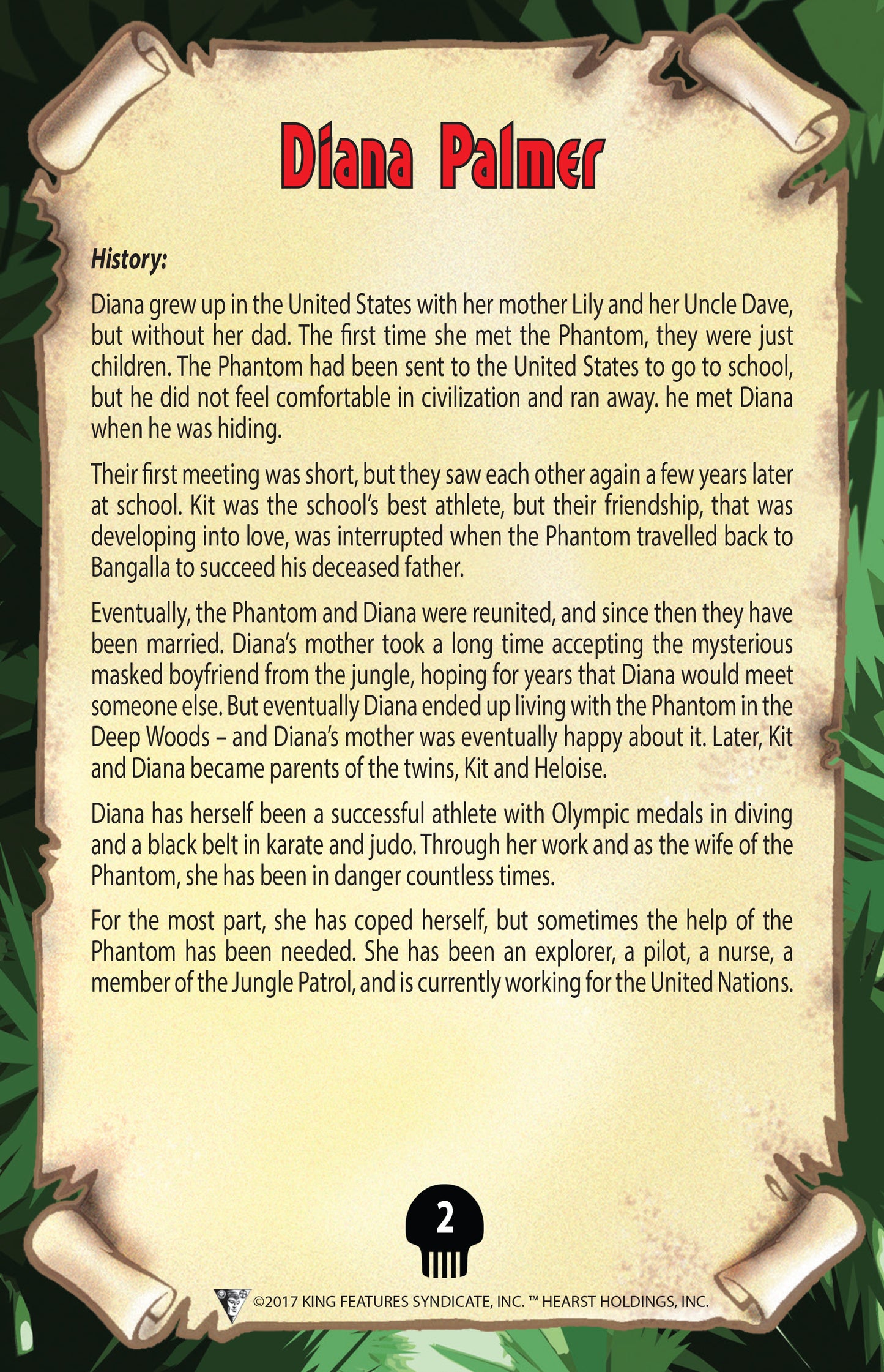 Phantom's Universe Character Card #02 - Diana