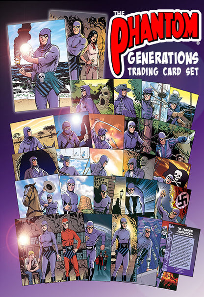 The Phantom Generations Trading Cards Uncut Sheets
