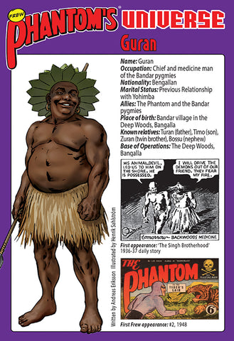 Phantom's Universe Character Card #06 - Guran