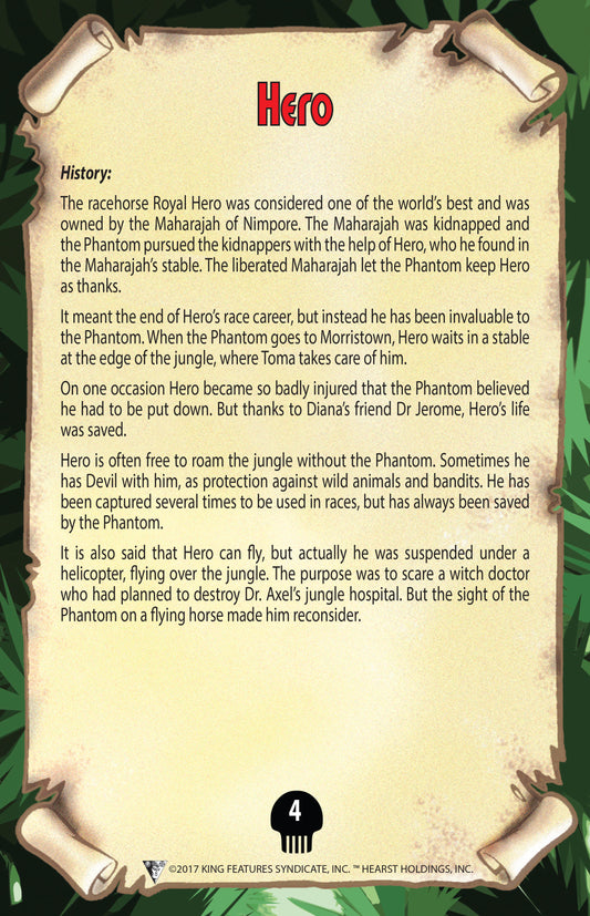 Phantom's Universe Character Card #04 - Hero