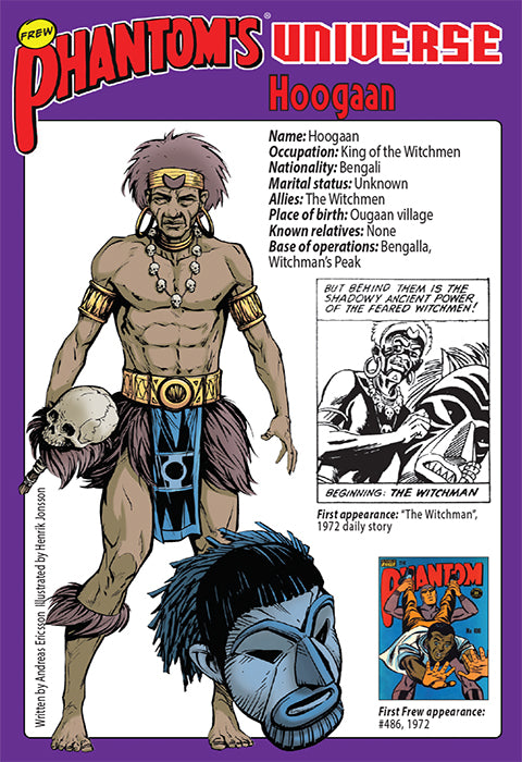 Phantom's Universe Character Card #09 - Hoogaan