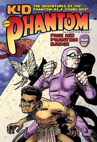 Kid Phantom Issue No 3, 2018 + Phantom's Universe card #11 Kid Phantom