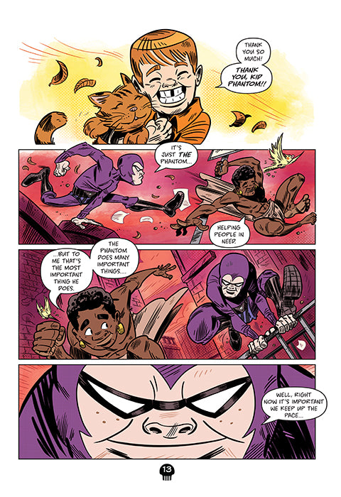 Kid Phantom Issue No 7, 2019 + Phantom's Universe card #18 Le Comte