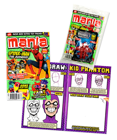 Mania Magazine (How to draw Kid Phantom)