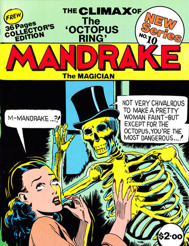 Issue 10 - Mandrake, 1991 (last 3 issues)