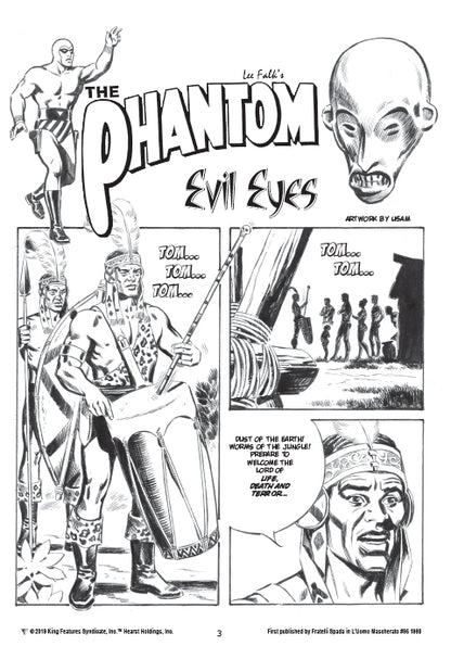 Issue Phantom's World Special No 9, 2019 + Phantom's Universe card #20 Minerva Brooks