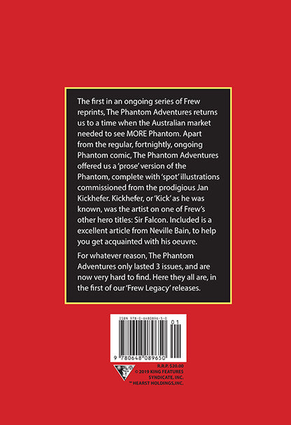 Phantom - Adventures Collection Hard Cover - Legacy Series