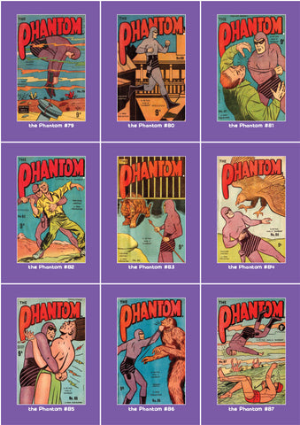 Phantom Philecard #79-87