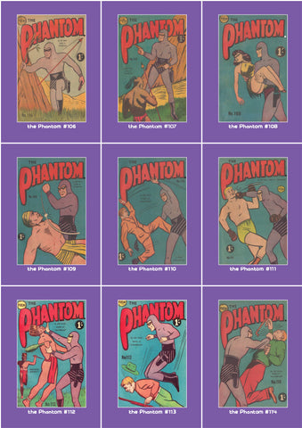 Phantom Philecard #106-114