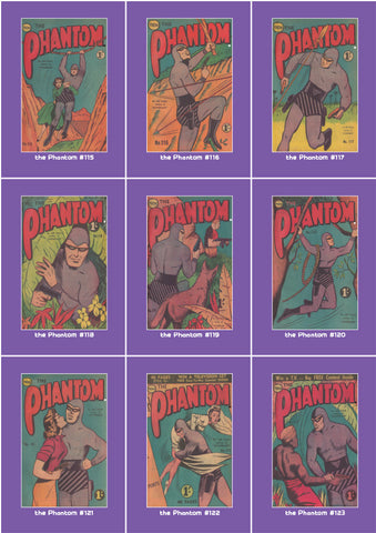 Phantom Philecard #115-123