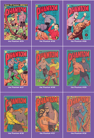 Phantom Philecard #124-132