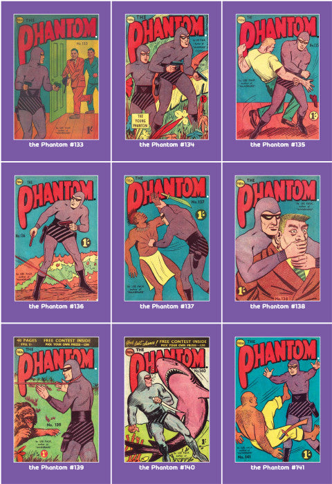 Phantom Philecard #133-141