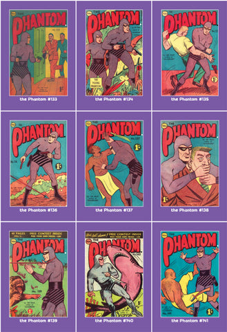 Phantom Philecard #133-141