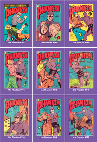 Phantom Philecard #142-150