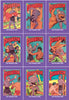 Uncut Philecard sheet #151-159