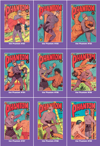 Phantom Philecard #151-159