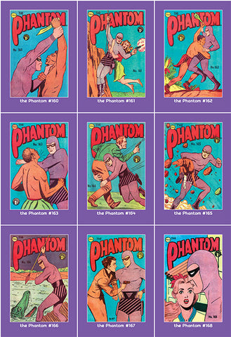 Phantom Philecard #160-168