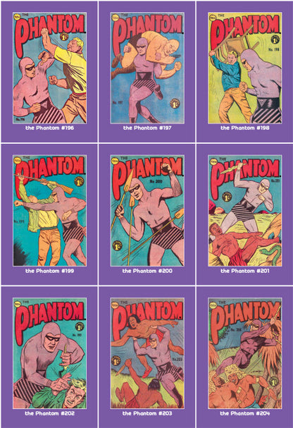 Phantom Philecard #196-204