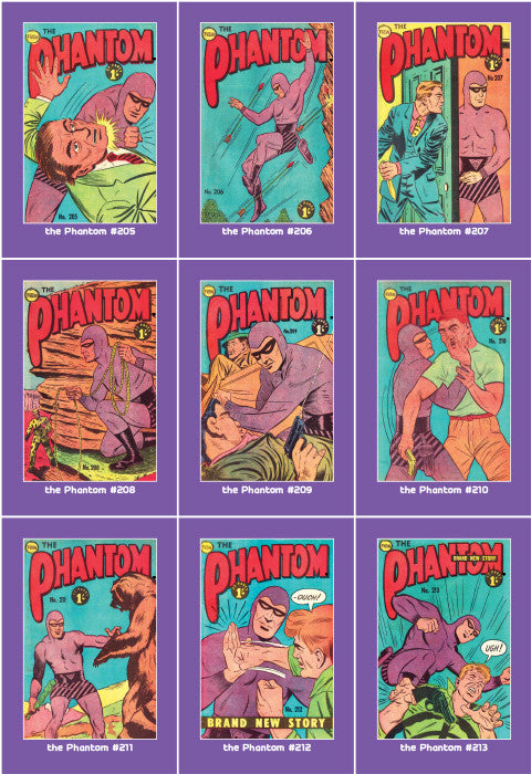 Phantom Philecard #205-213