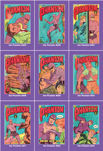 Phantom Philecard #205-213