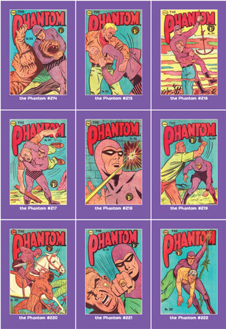 Phantom Philecard #214-222