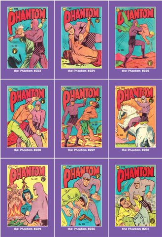 Phantom Philecard #223-231