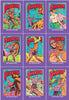 Uncut Philecard sheet #268-276