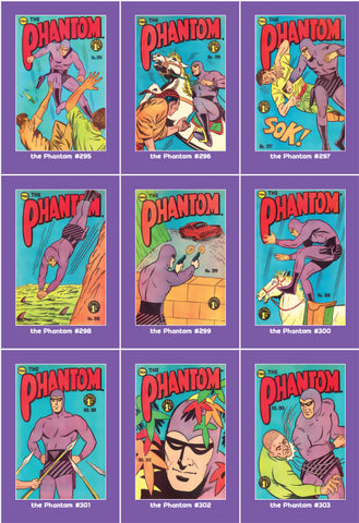 Phantom Philecard #295-303