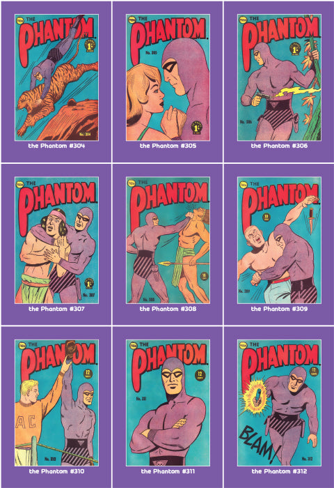 Phantom Philecard #304-312