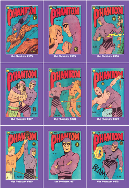Phantom Philecard #304-312