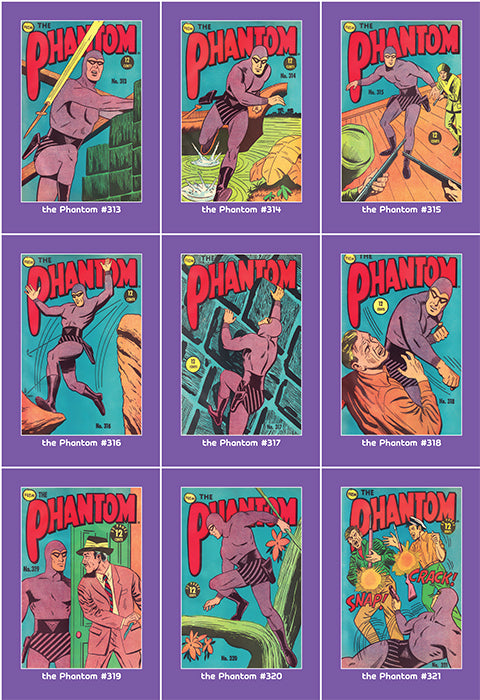 Phantom Philecard #313-321