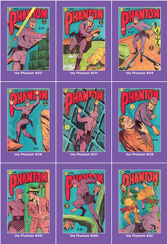 Phantom Philecard #313-321
