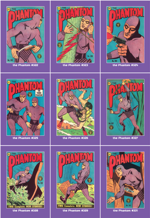 Phantom Philecard #322-331
