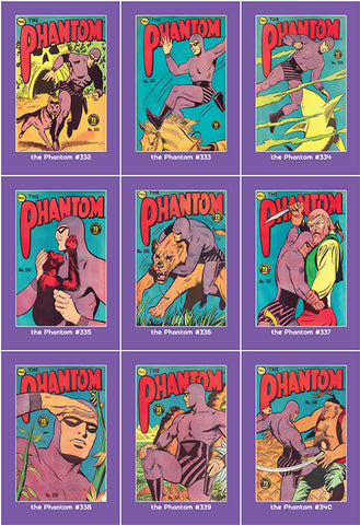 Phantom Philecard #332-340