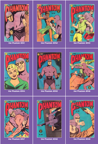 Phantom Philecard #341-349