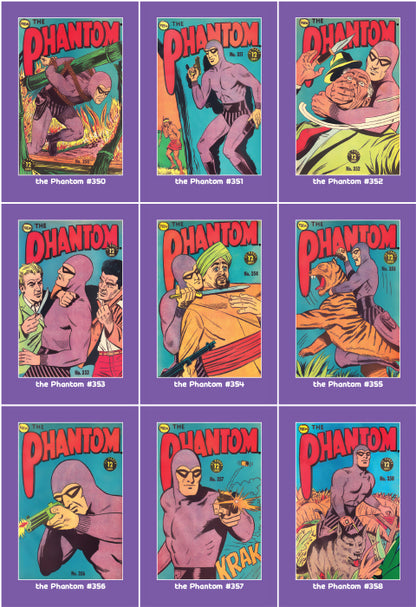 Phantom Philecard #350-358