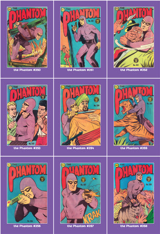 Phantom Philecard #350-358