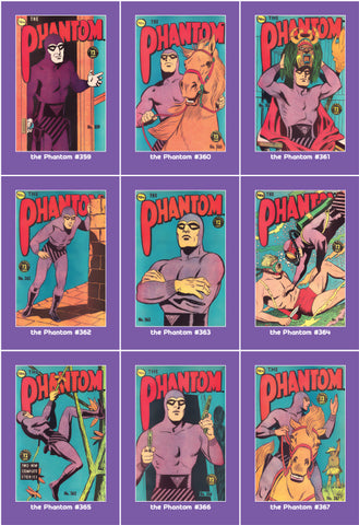 Phantom Philecard #359-367