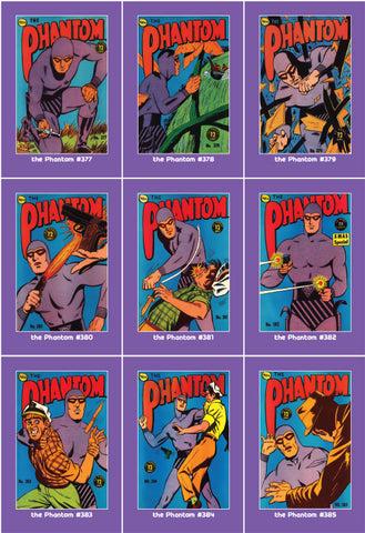 Phantom Philecard #377-385