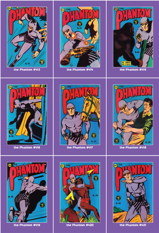 Phantom Philecard #413-421