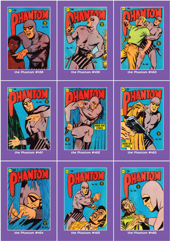 Phantom Philecard #458-466