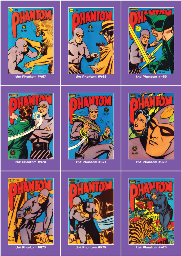 Phantom Philecard #467-475