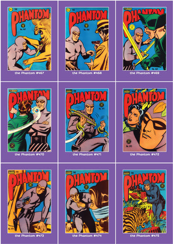 Phantom Philecard #467-475